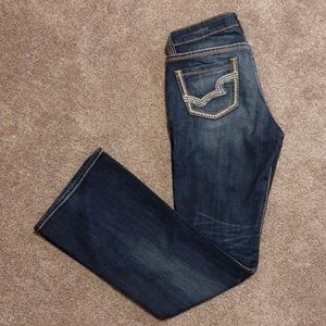 Big Star Maddie Midrise Distressed Jean's 27L
